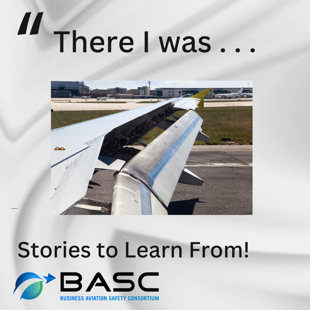 There I was . . . The Flap Issue